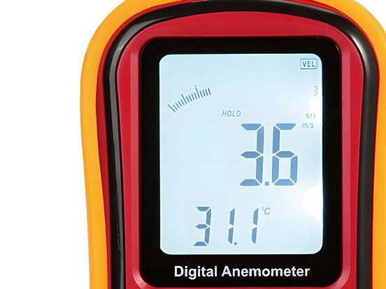 AMF002+ Digital Anemometer | 45 m/s Air Velocity Tester