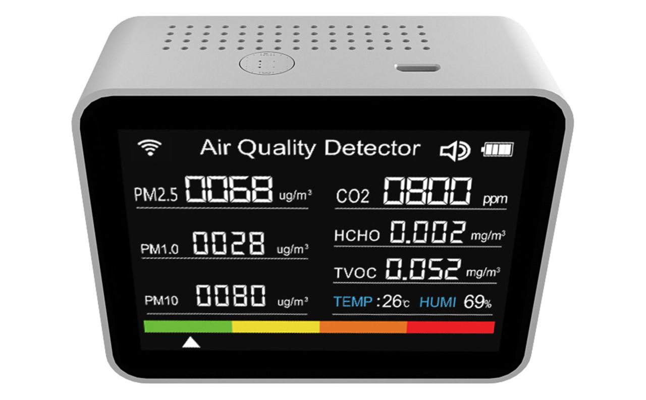 2CO8 Air Quality Detector 13 IN 1 with Tuya WIFI
