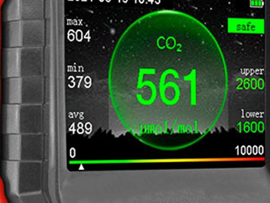 AMF063 Carbon Dioxide CO2 Monitor Air Quality Detector