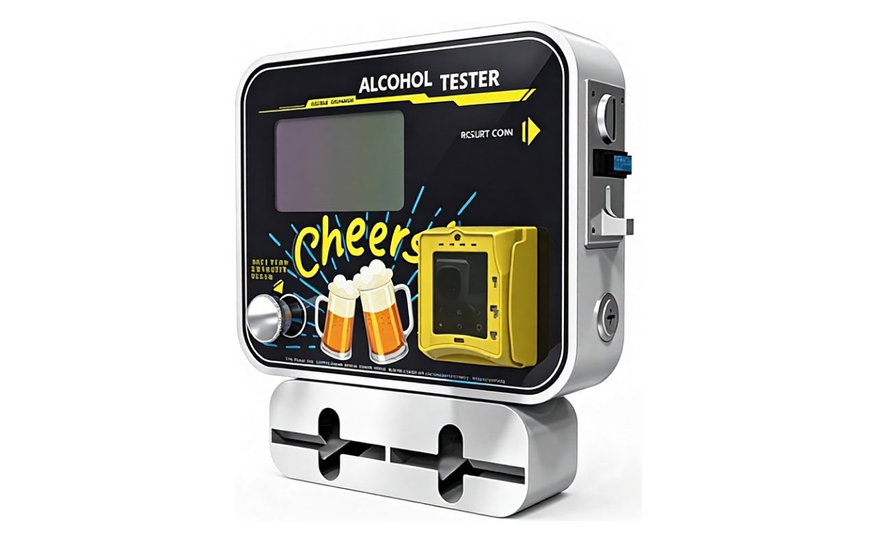 AMT329 Standalone Alcohol Tester | Card Coin Payment