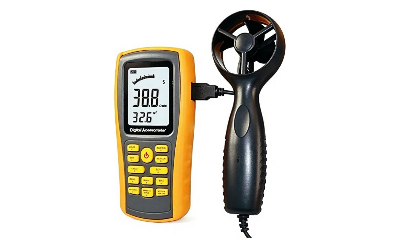 AMF028 Digital Anemometer | USB Data Logging