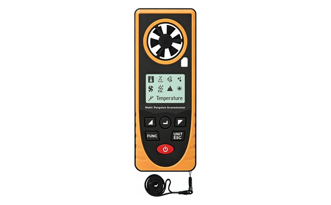 AMF081 Anemometer 8 in 1 | Wind Speed Humidity