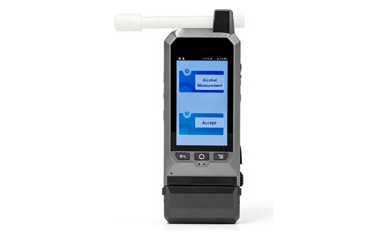 AMT9000 Police Breathalyzer with Camera | GPS Android
