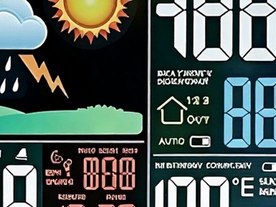 AW005 Colorful Wireless Weather Station