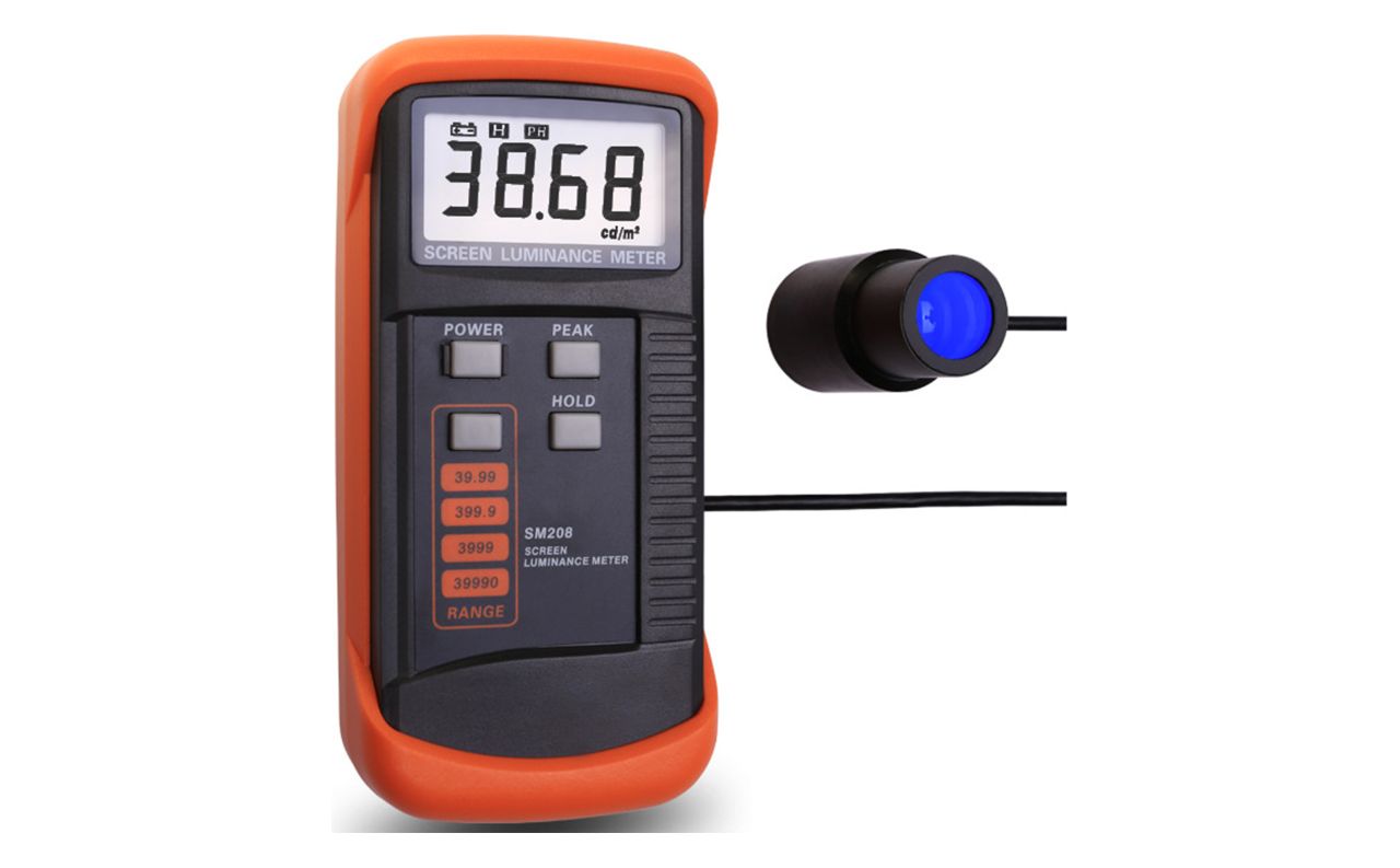 SM208 Screen Luminance Meter | LCD Brightness Tester
