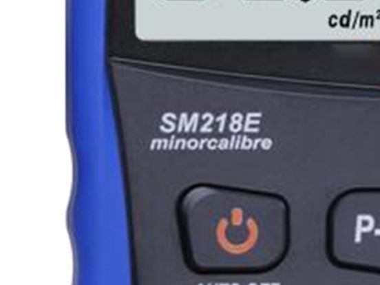 Meta Description: SM218E handheld screen brightness meter measures 0.01–39990 cd/m² for small displays ≥10 mm  with 3 CR2450 batteries  data hold  and peak hold. Keywords: screen brightness meter  LCD luminance tester  SM218E brightness meter  portable luminance meter  cd/m2 meter Tags: brightness meter  luminance tester  screen meter SKU: SM218E