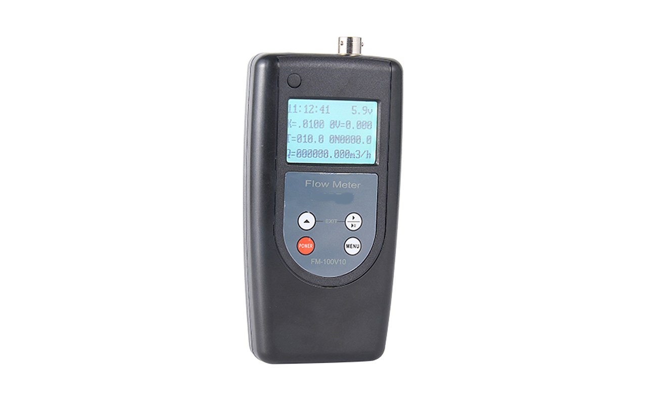 FM-100V10 Portable Flow Meter | Open Channel Velocity Meter