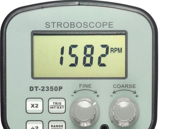 DT-2350P Stroboscope Meter | 50-40000 FPM Xenon Lamp
