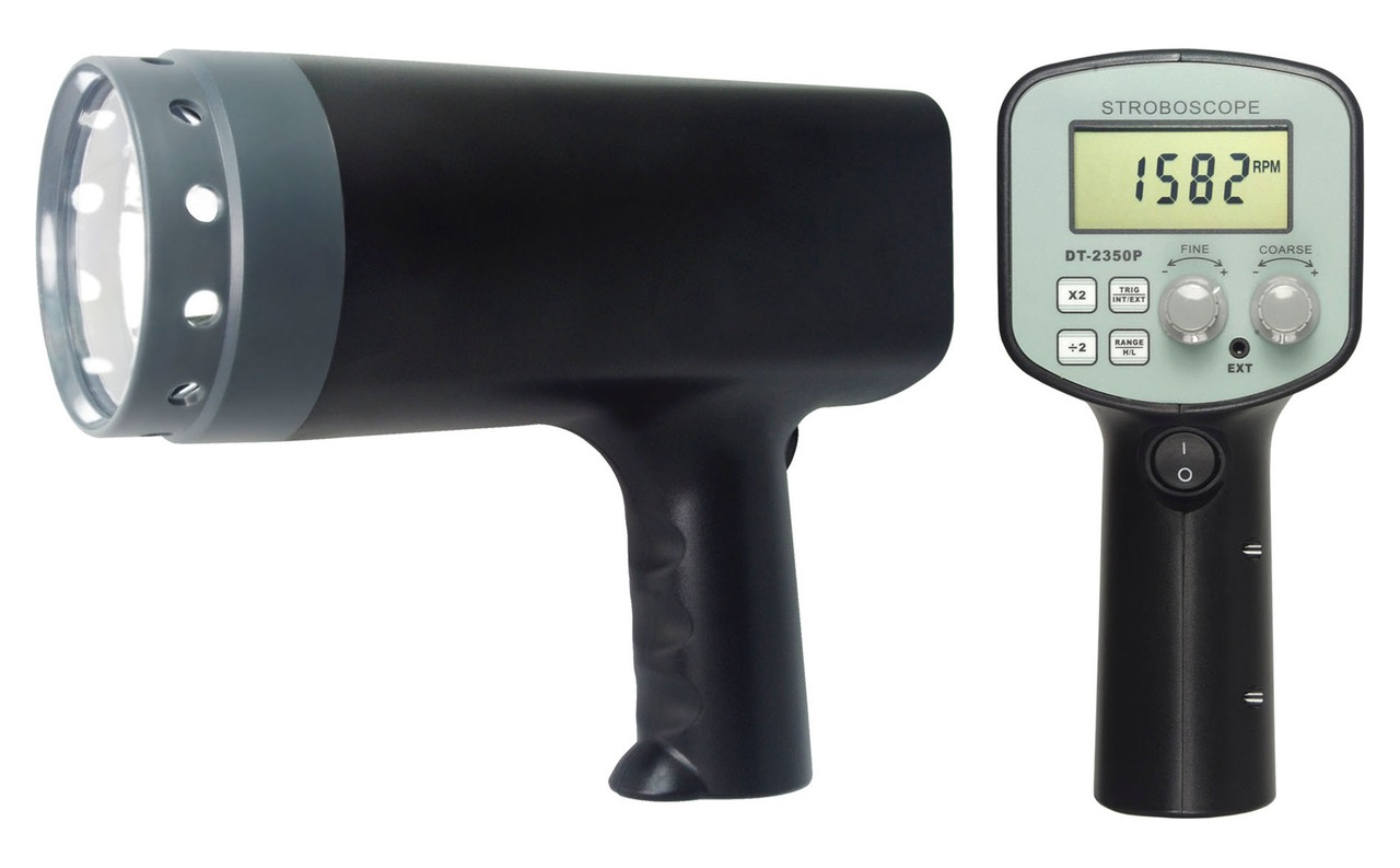 DT-2350P Stroboscope Meter | 50-40000 FPM Xenon Lamp
