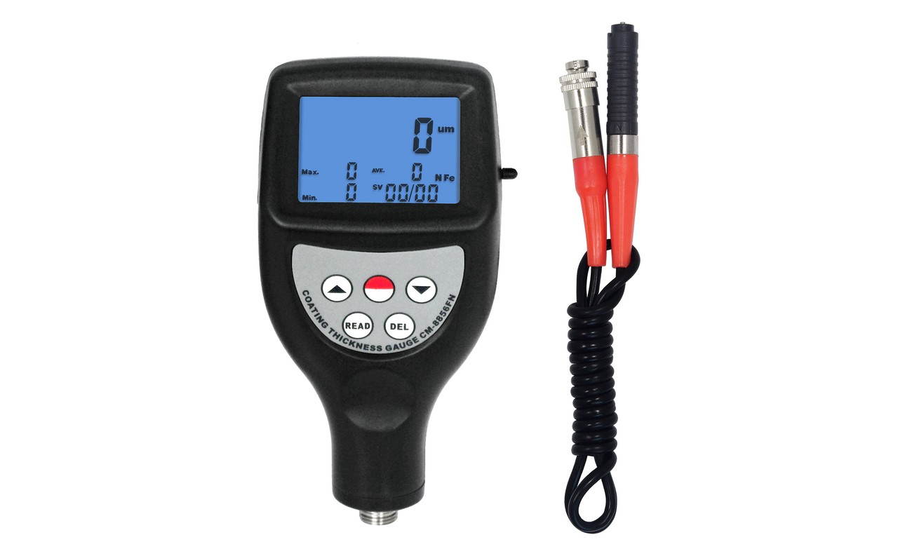CM-8856FN Coating Thickness Gauge with Separate F and NF Probes