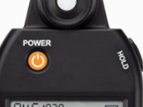 AMT309 UV Meter Power Button and Tripod Socket
