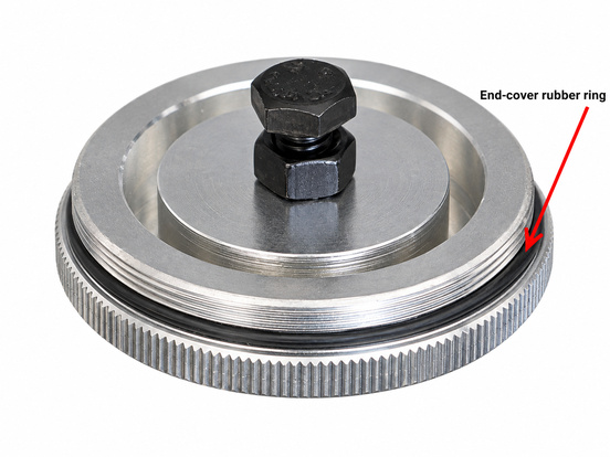HT-225 Concrete Test Hammer — End cover rubber ring