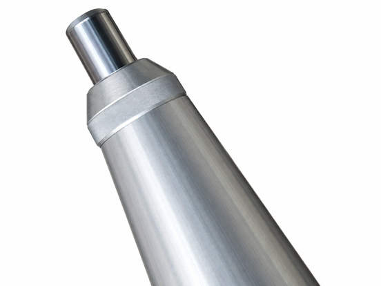 HT-450 High-Strength Concrete Test Hammer — Impact plunger and front housing