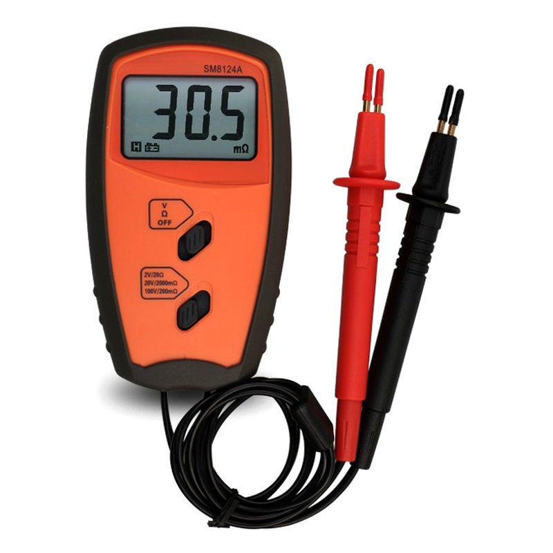 SM8124A and SM8124PLUS Battery Internal Resistance Tester
