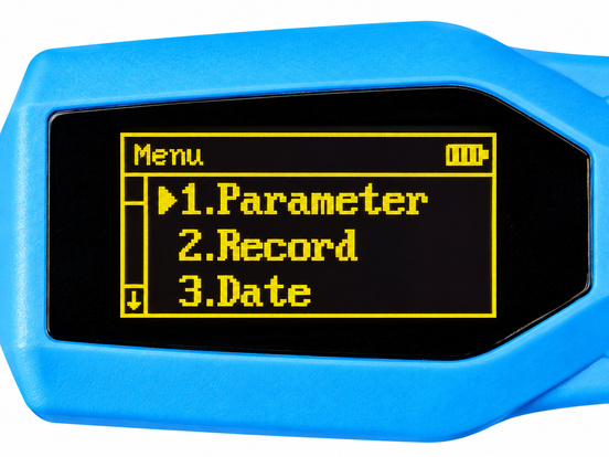 AMT220 Surface Roughness Tester — Screen menu