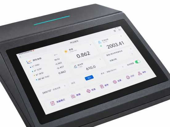 AMT5001 Water Quality Spectrophotometer with Digester — Touchscreen display