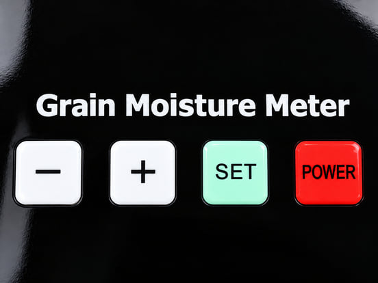 AMT155A Grain Moisture Meter for 43 Grain Types — Control keys